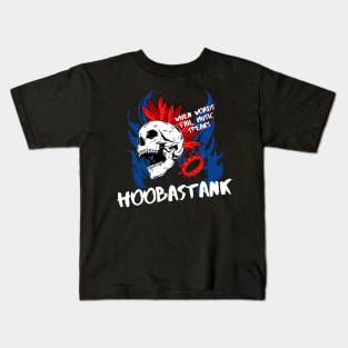 hoobastank ll music speaks Kids T-Shirt